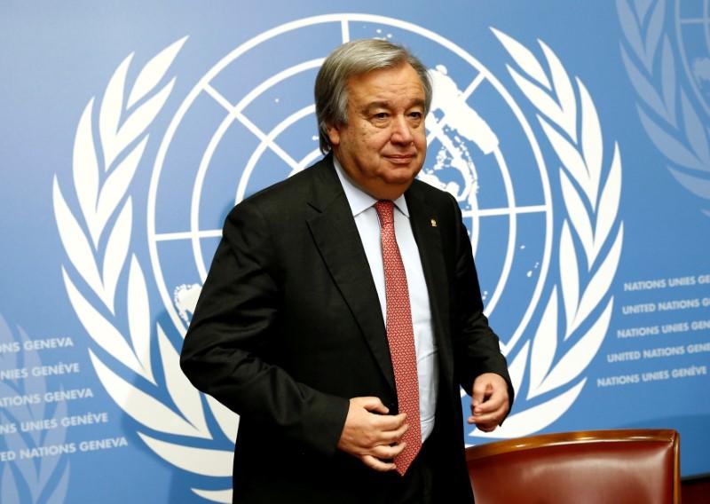 un chief asks nations to commit to paris deal amid  dramatic floods 