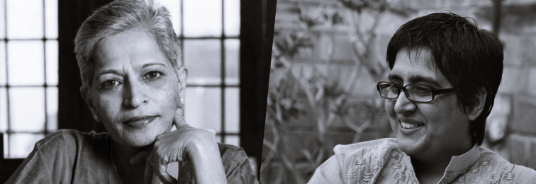 in life  and in death  gauri lankesh and sabeen mahmud battled powers fearful of change