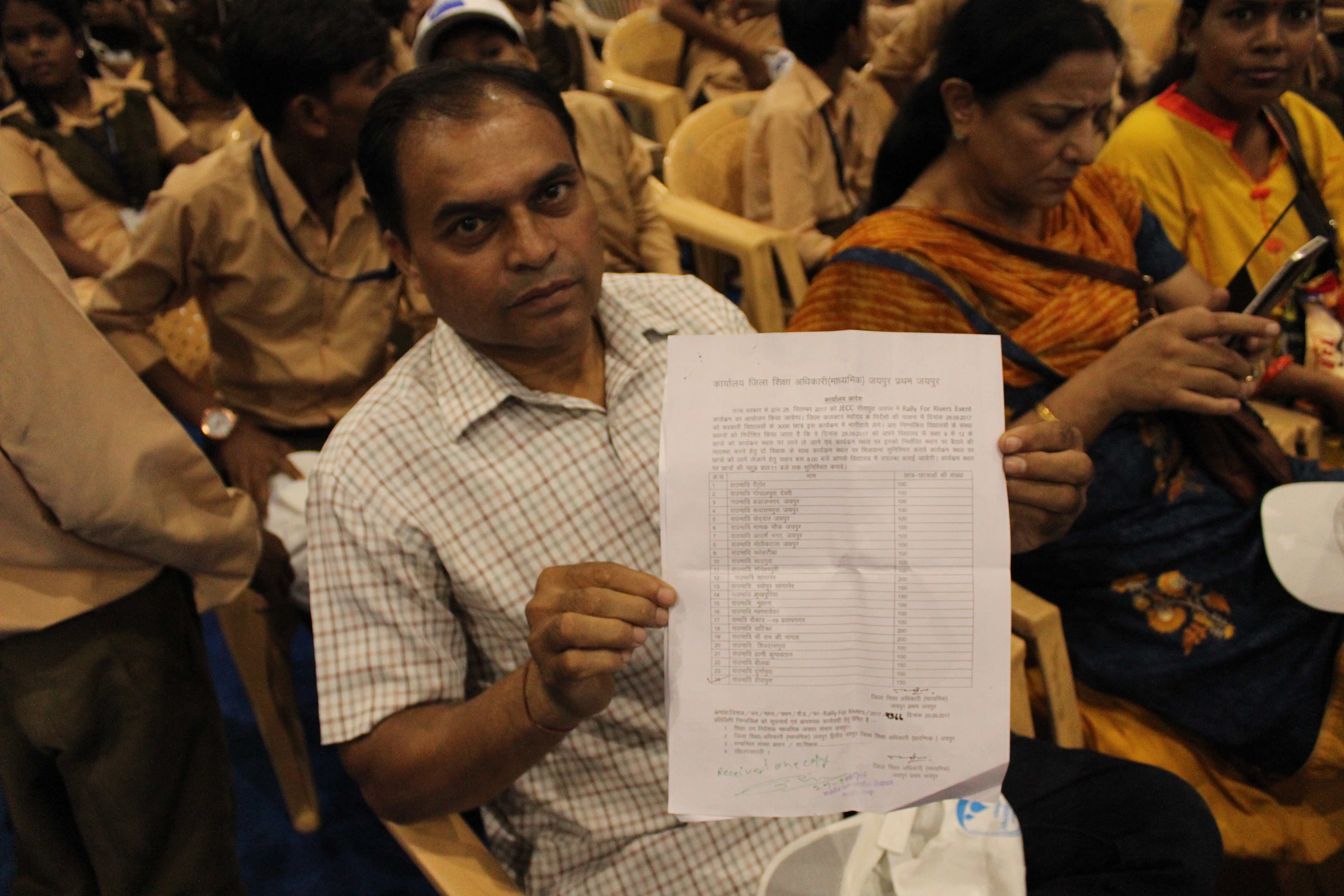 rally for rivers becomes vasundhara for vasudev as government compels presence of students