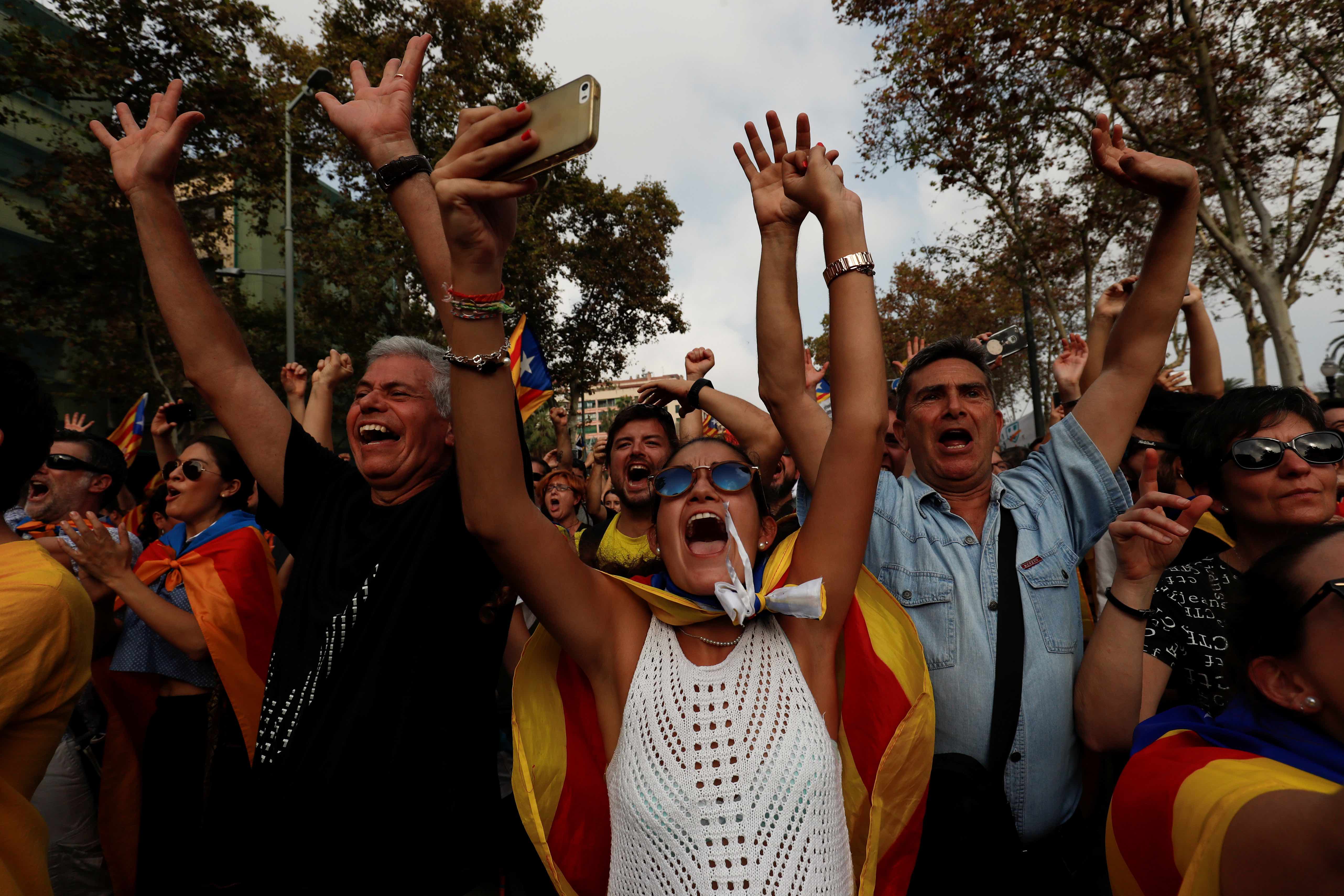catalonia declares independence from spain  as madrid prepares for direct rule