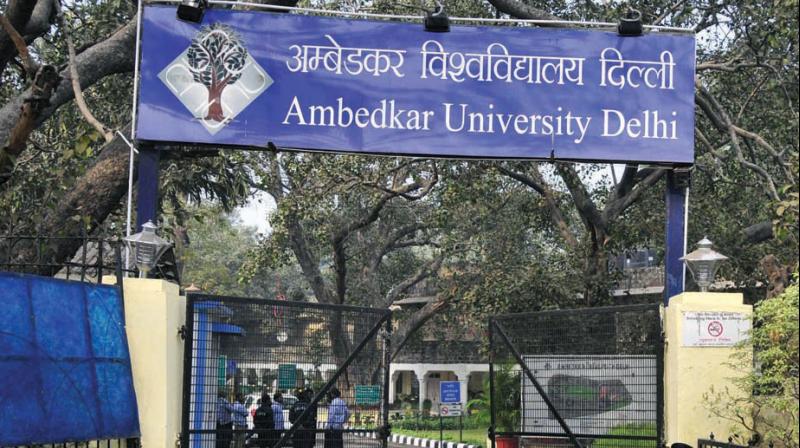 Ambedkar University, Delhi. Credit: AUD