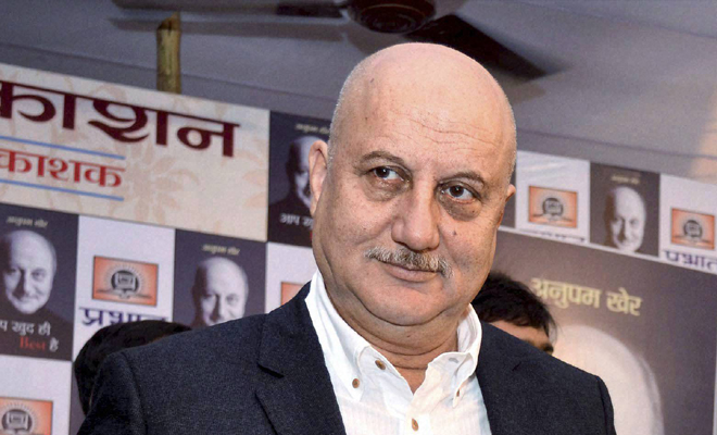 Anupam Kher. Credit: PTI