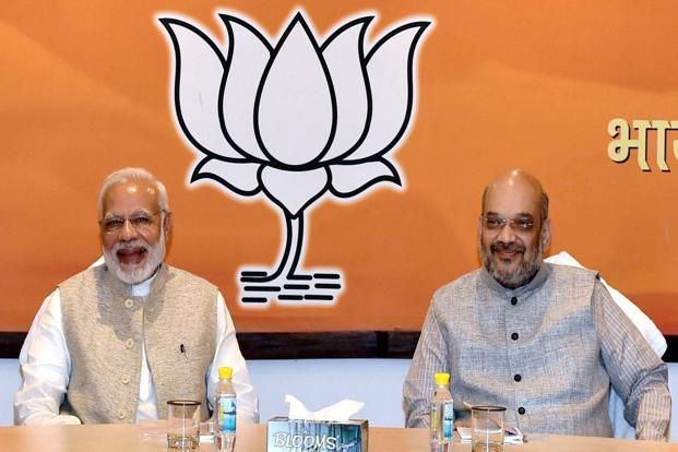 Prime Minister Narendra Modi and BJP president Amit Shah. Credit: PTI/Files