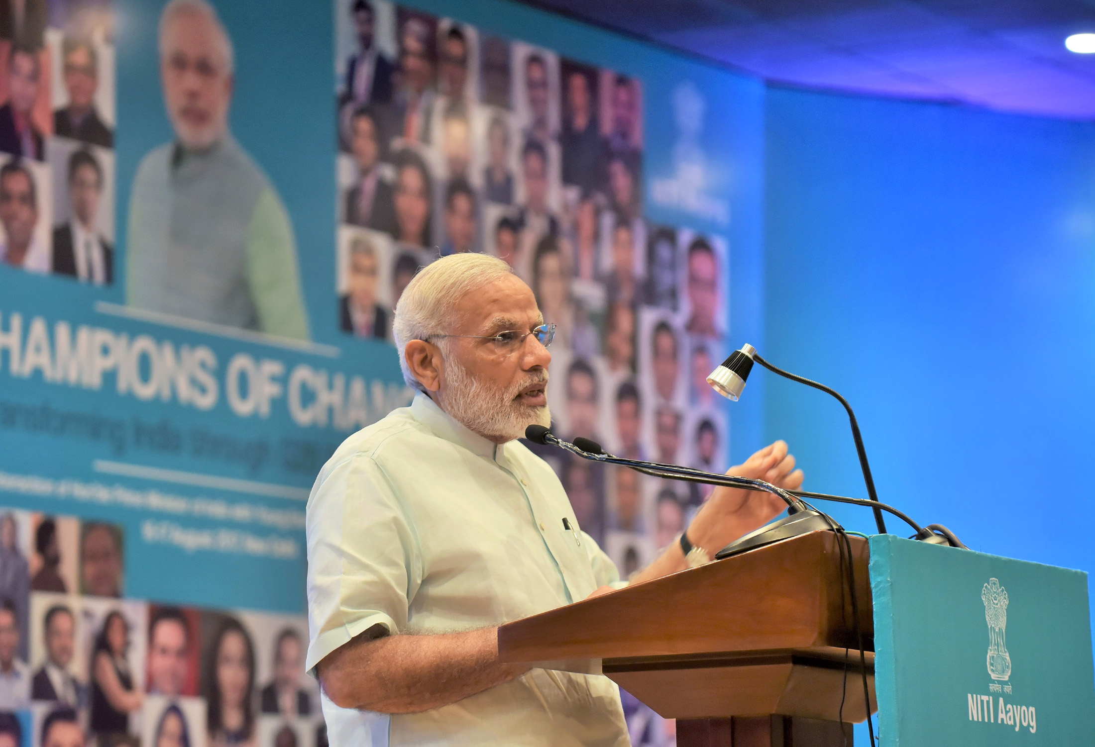 all around us  narendra modi s messiah image is quickly fading