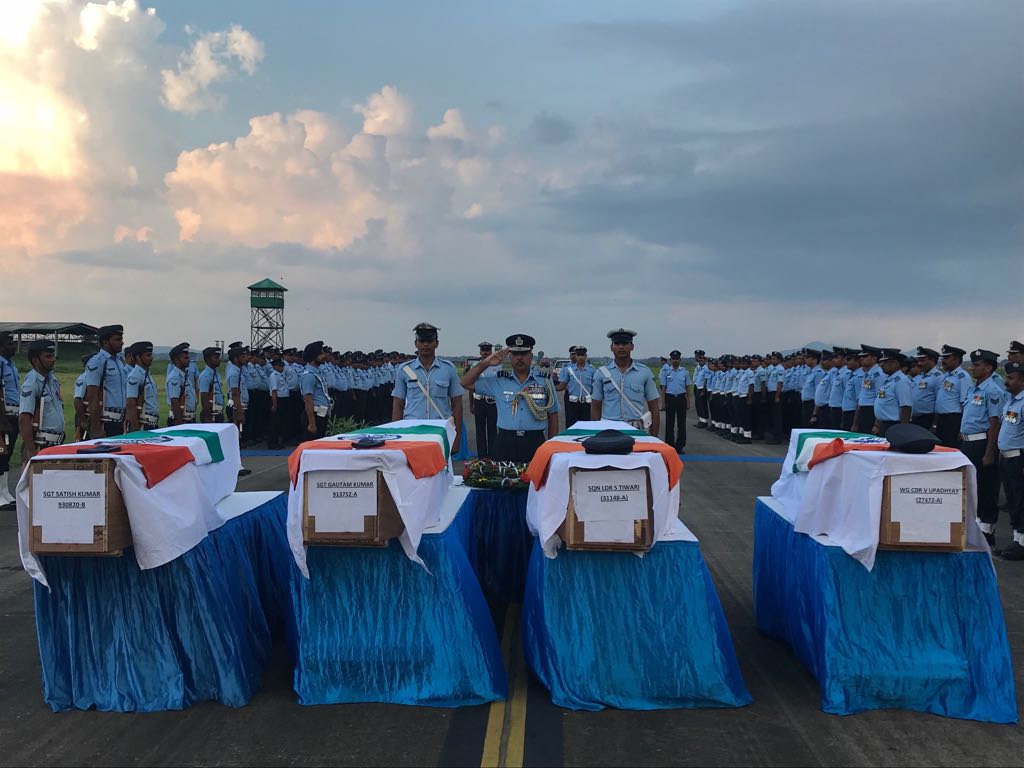outrage over image of defence personnel killed in tawang air crash seen wrapped in cardboard boxes