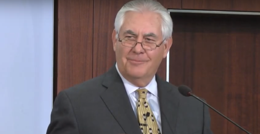 rise of india and china vastly different in method  respect for international law  tillerson