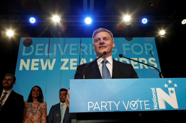 new zealand  parties hold talks to form coalition government