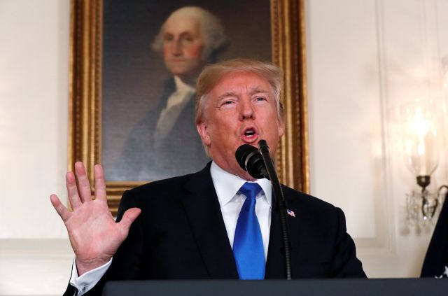 in major us policy shift  trump strikes blow at iran nuclear deal