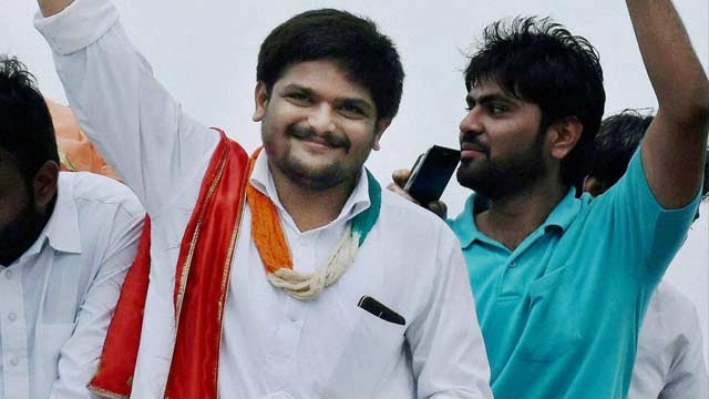 Hardik Patel. Credit: PTI