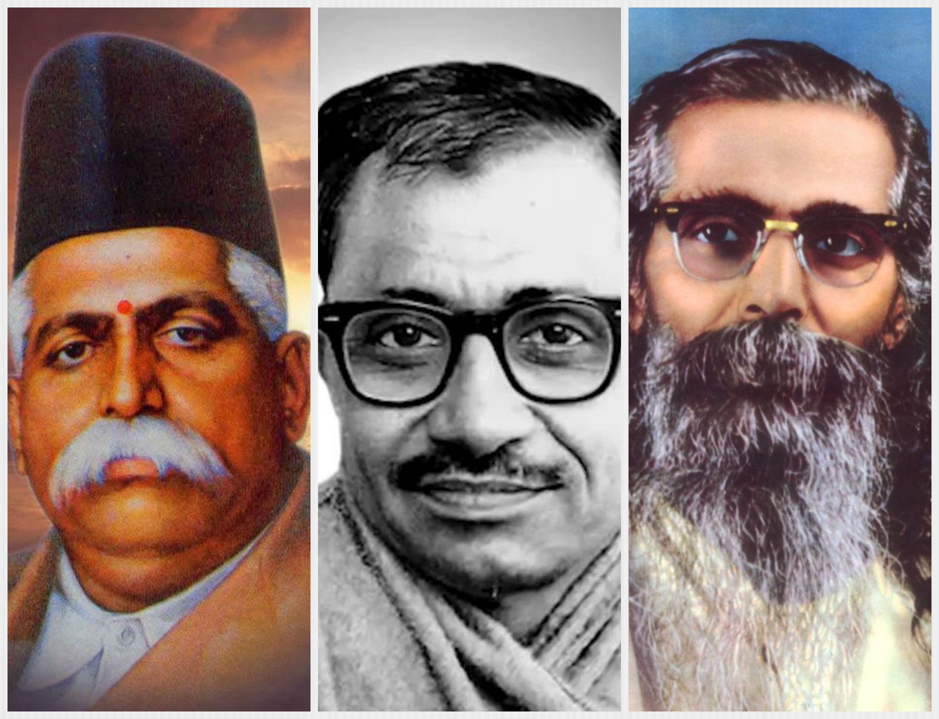 deendayal upadhyaya  bigoted  guiding force  of a hindu rashtra