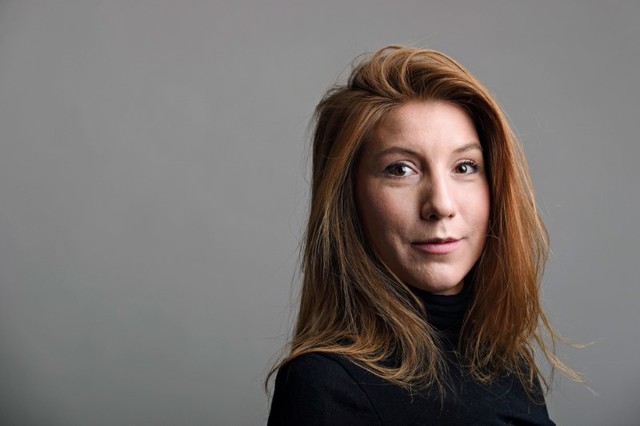 A photo of Swedish journalist Kim Wall who was aboard a submarine "UC3 Nautilus" before it sank. Credit: Reuters