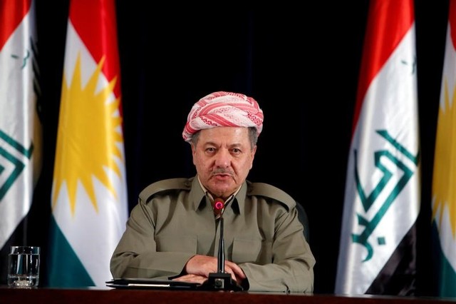 iraqi kurdish leader barzani resigns after independence vote gamble