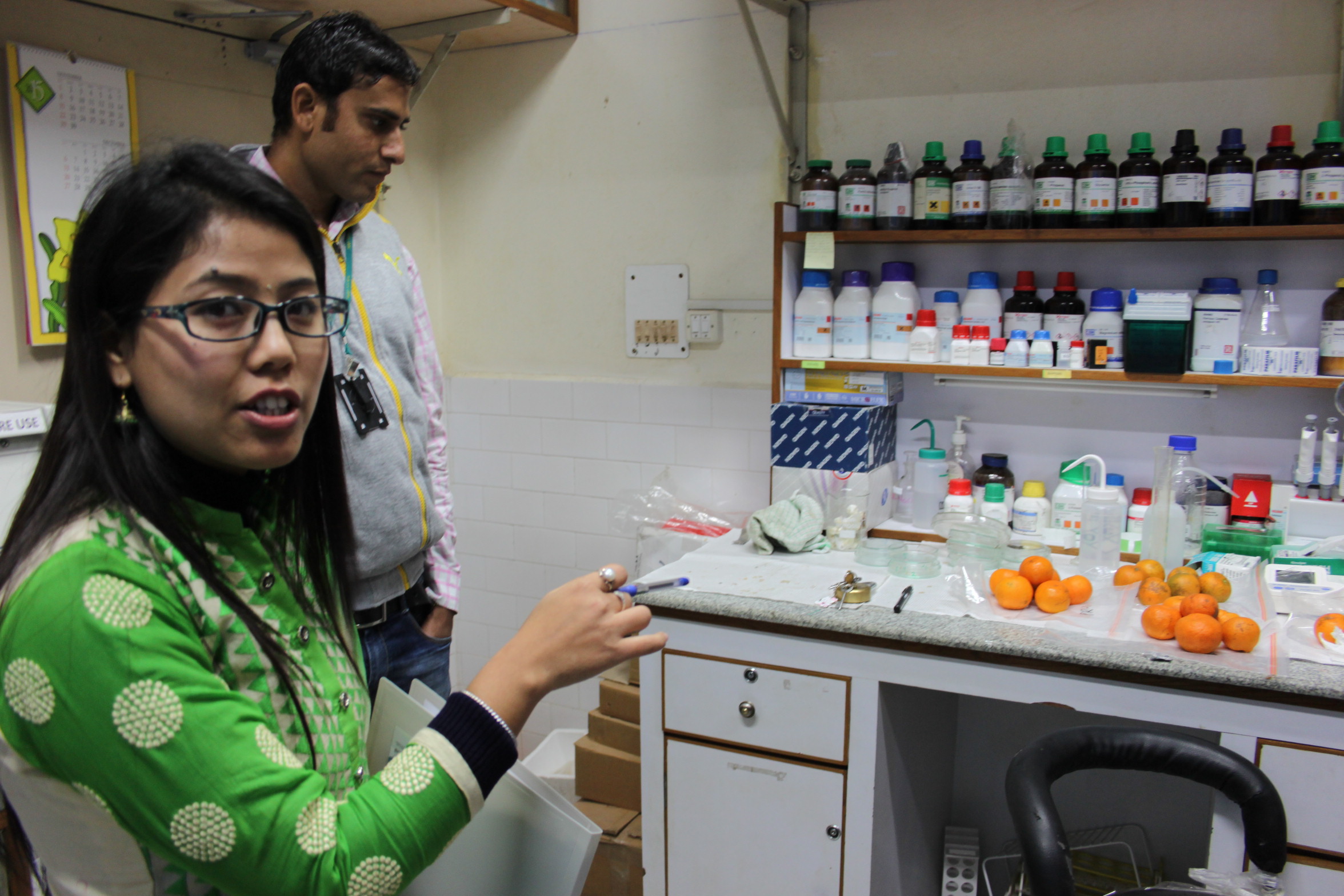 Natasha Gurung, a horticulturalist at the Indian Agriculture Research Institute, Kalimpong. Credit: Aashima Dogra