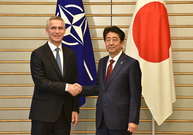 nato chief urges full implementation of north korean sanctions