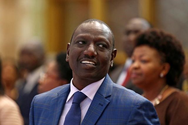 Deputy President William Ruto attends a church service in Karen, Nairobi, Kenya, August 13, 2017. Credit: Reuters