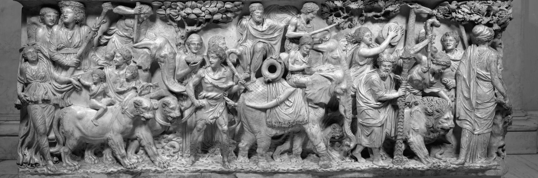 when a greek god brought wine to india