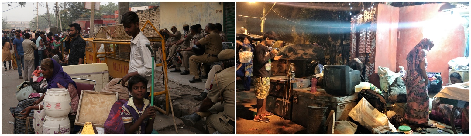 uprooted lives  delhi s kathputli colony residents watched their homes razed to the ground