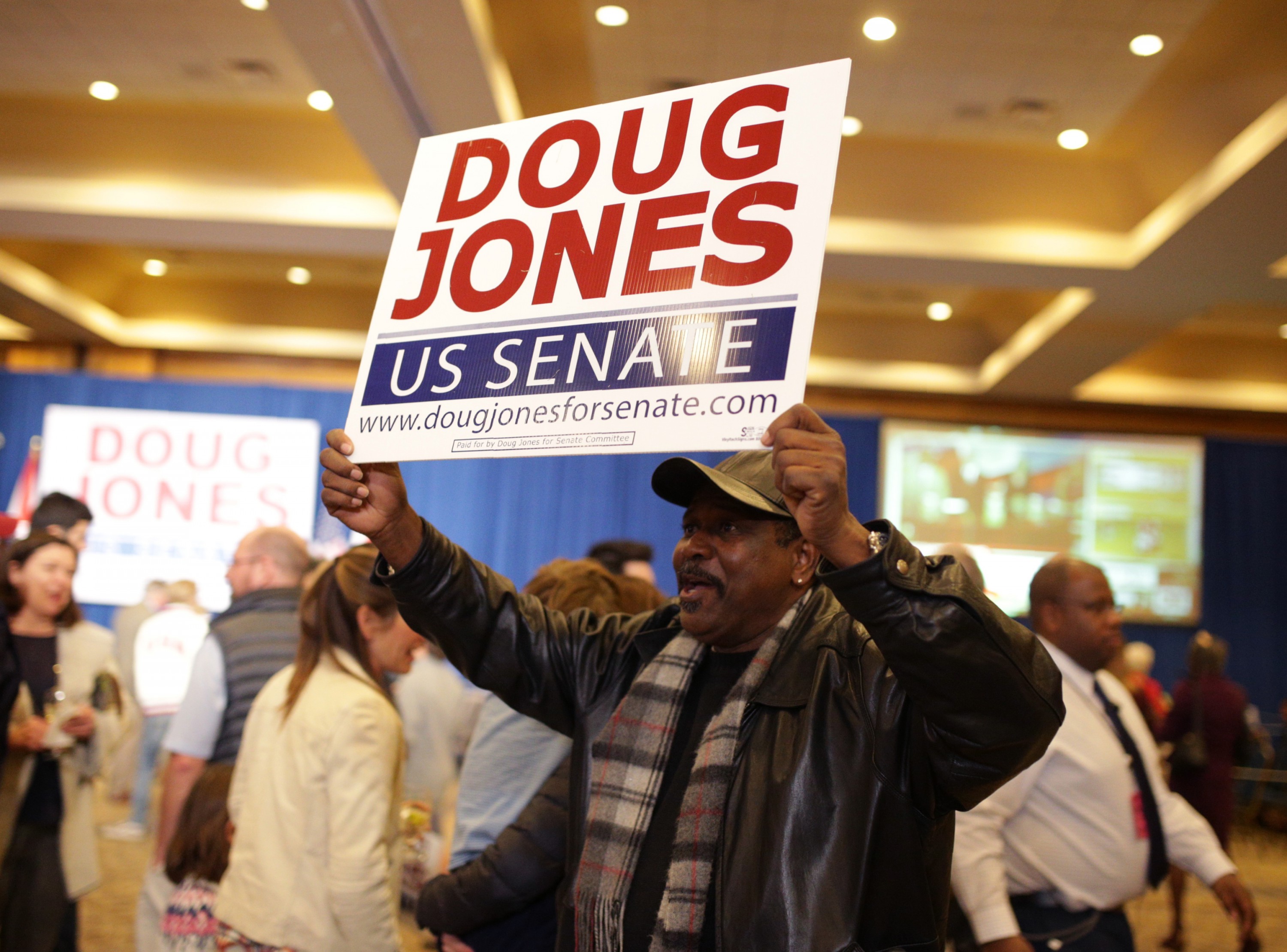 in blow to trump  democrat doug jones wins alabama senate race