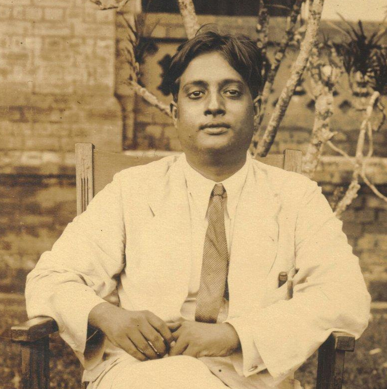 Satyendra Nath Bose at Dacca University, Bangladesh, in the 1930s. Credit: Wikimedia Commons