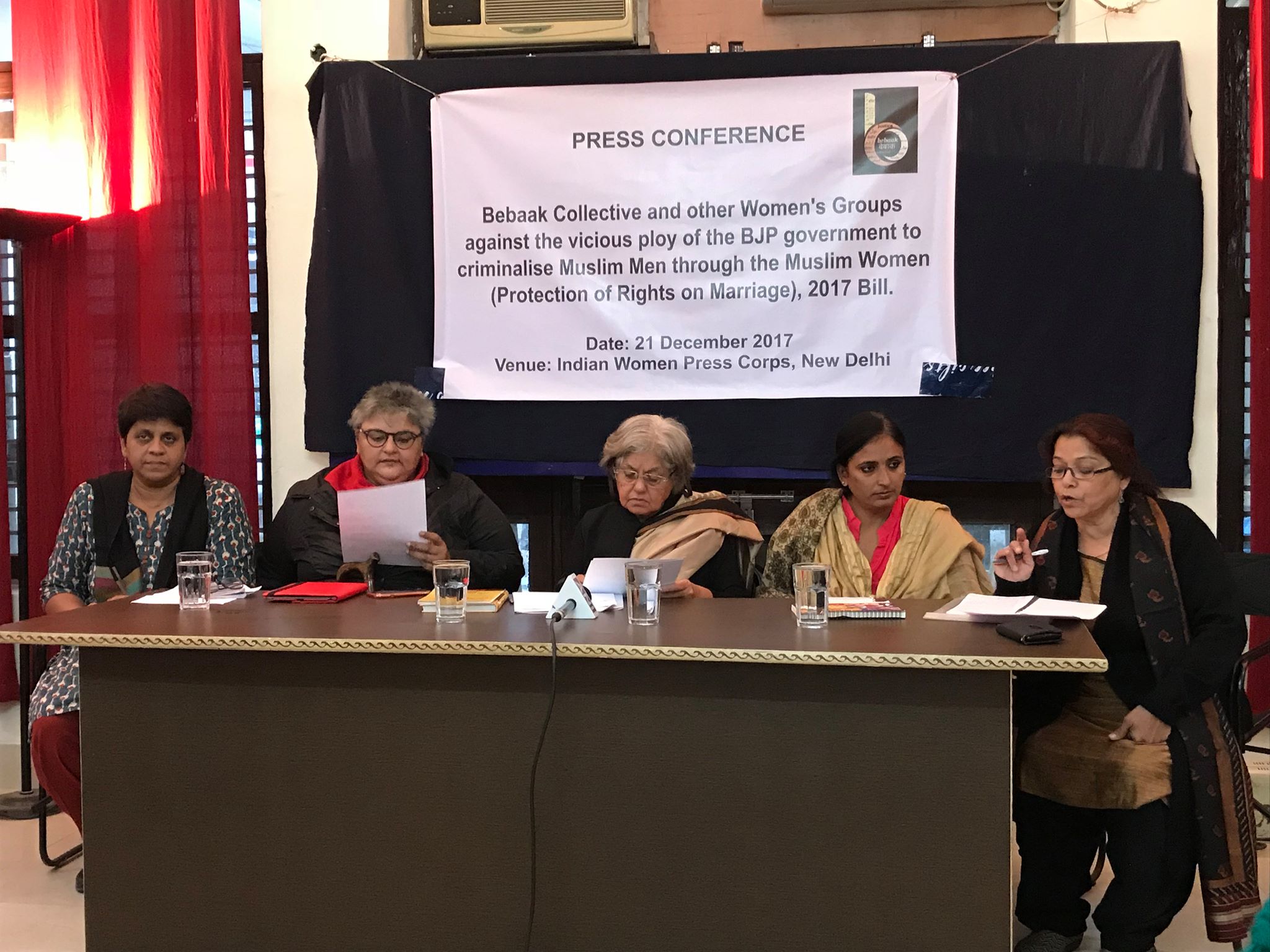 women s rights groups speak out against centre s decision to  criminalise muslim men  with triple talaq bill