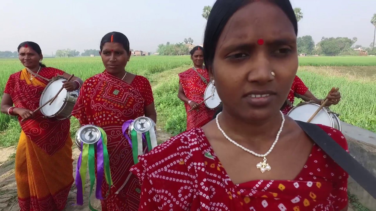 Nari Gunjan Sangam Mahila Band. Credit: YouTube