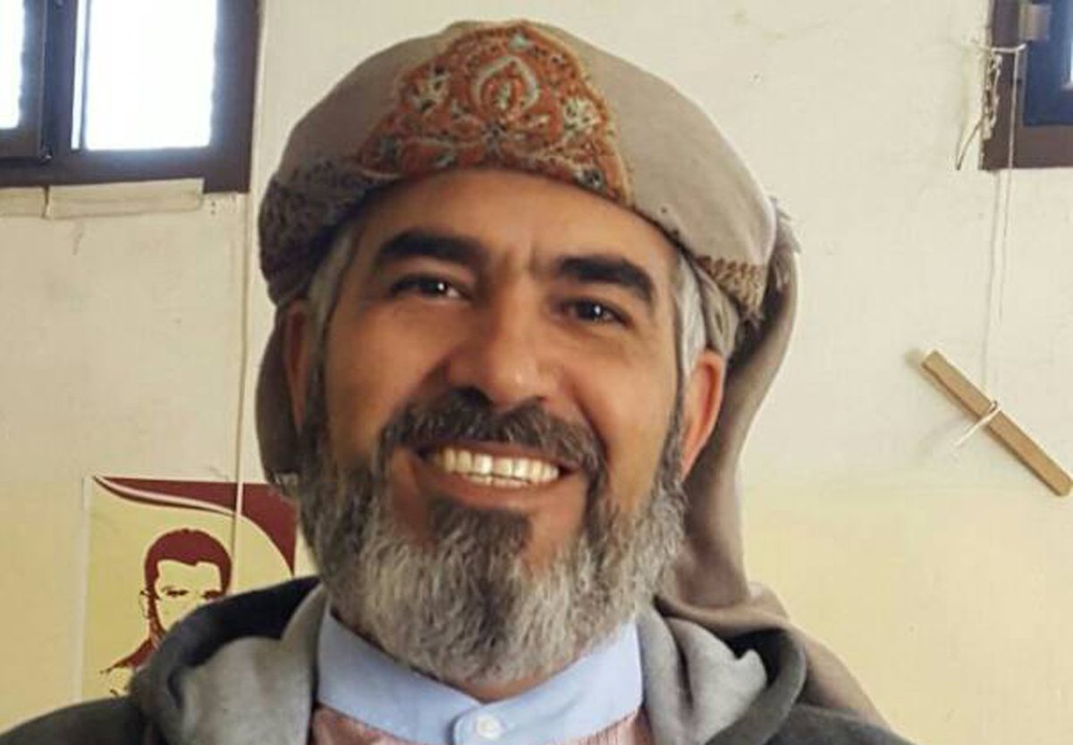 Hamed Haydara wasn't even allowed to attend his own sentencing. Credit: Mwatana for Human Rights