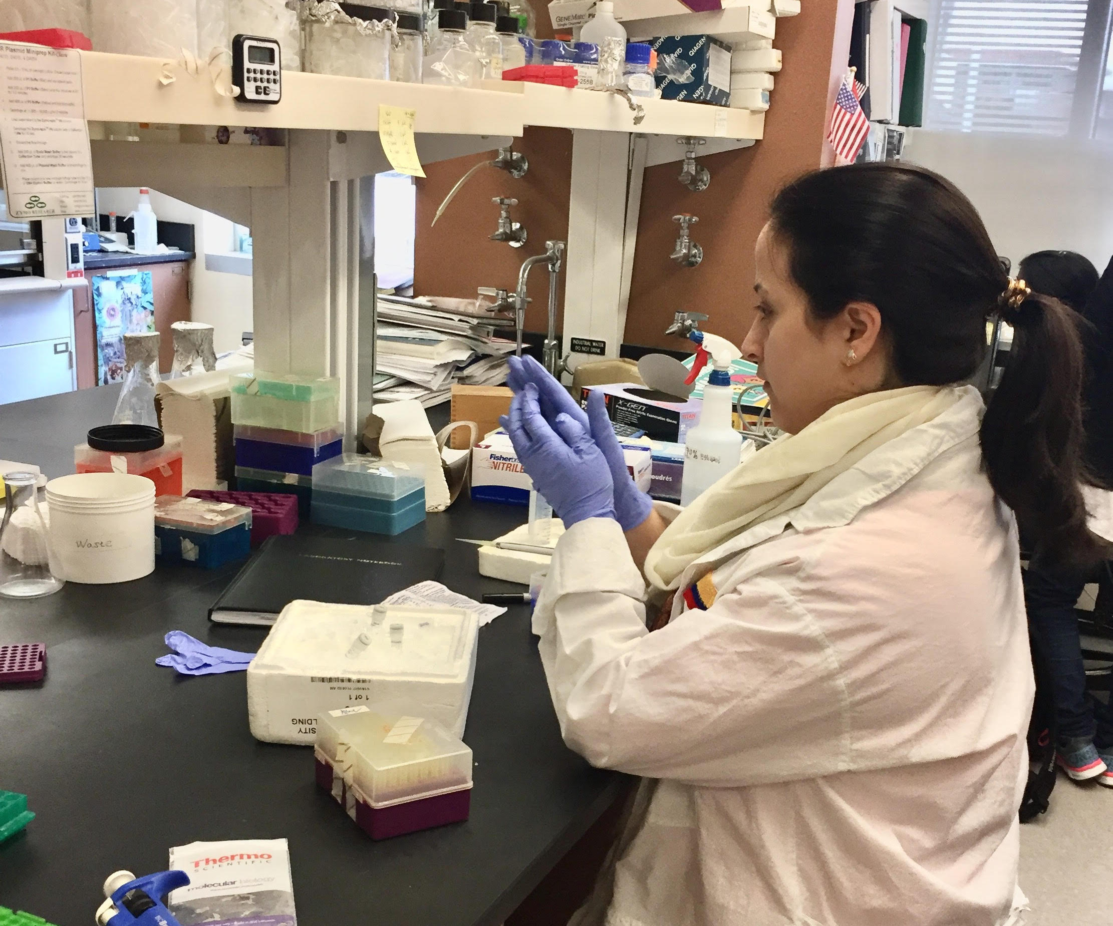 Sahar Saleem at Washington State University. Source: Author provided