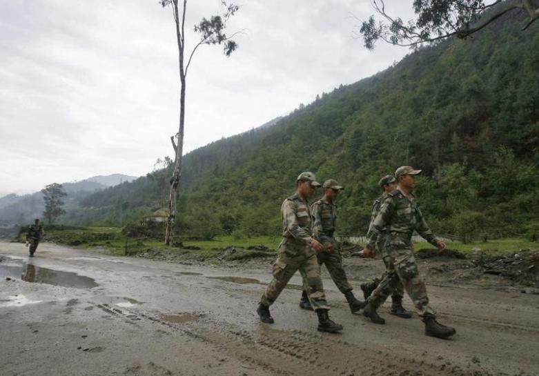Security officials in Arunachal Pradesh. Representative image. Credit: Reuters