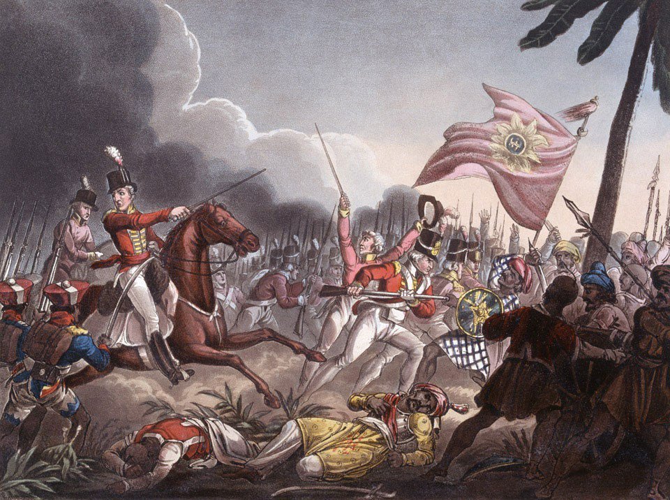 Anglo-Maratha war. Credit: Wikimedia Commons