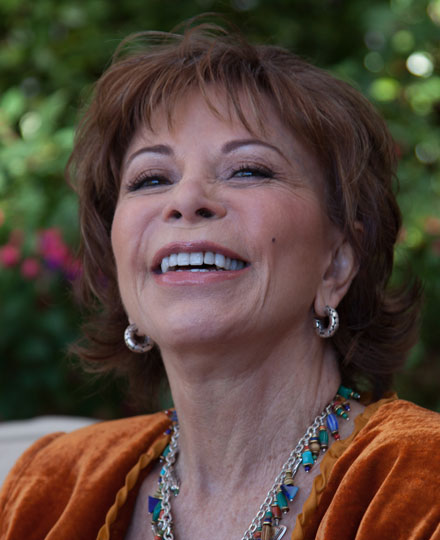 Isabel Allende. Credit: isabelallende.com