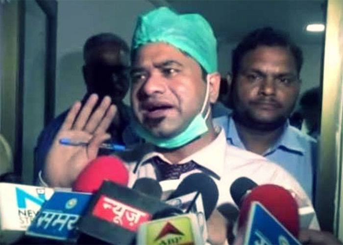 File photo of Dr. Kafeel Khan. Credit: ANI/Twitter
