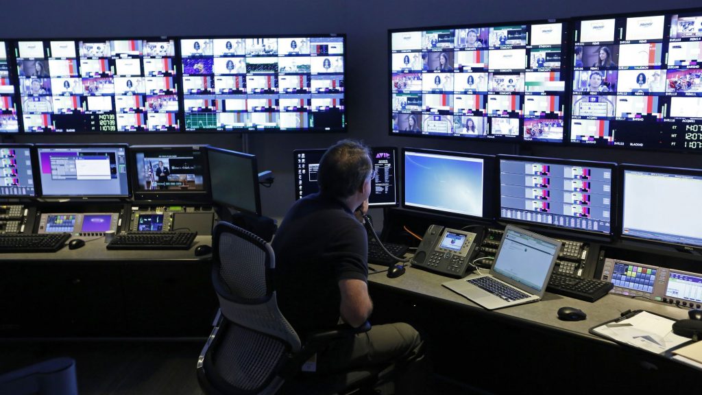 TV control room