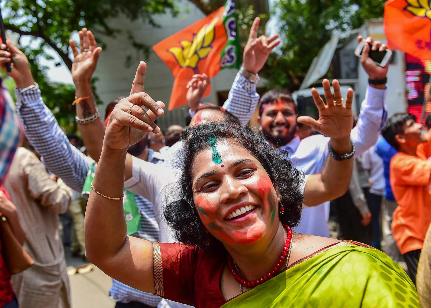Karnataka BJP Stages Vidhana Soudha Protest Against Congress Governance