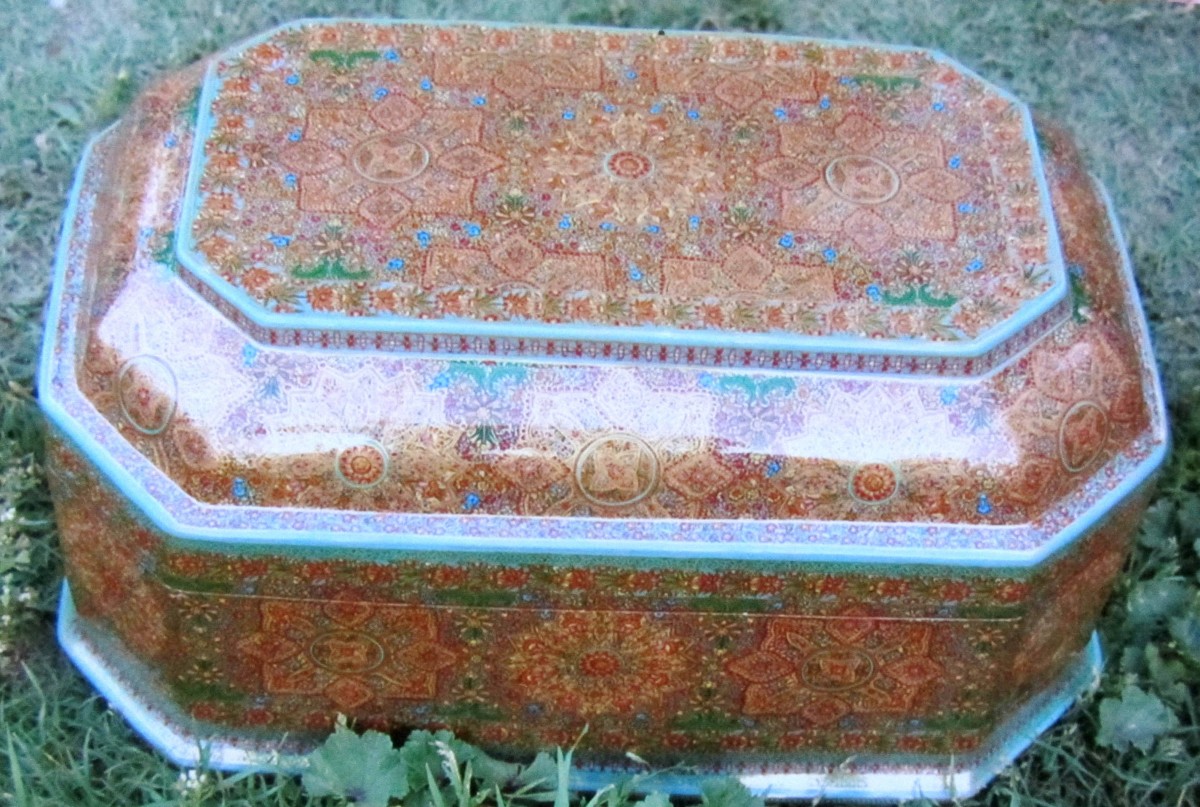 The jewellery box for which Ajaz won the National Award.