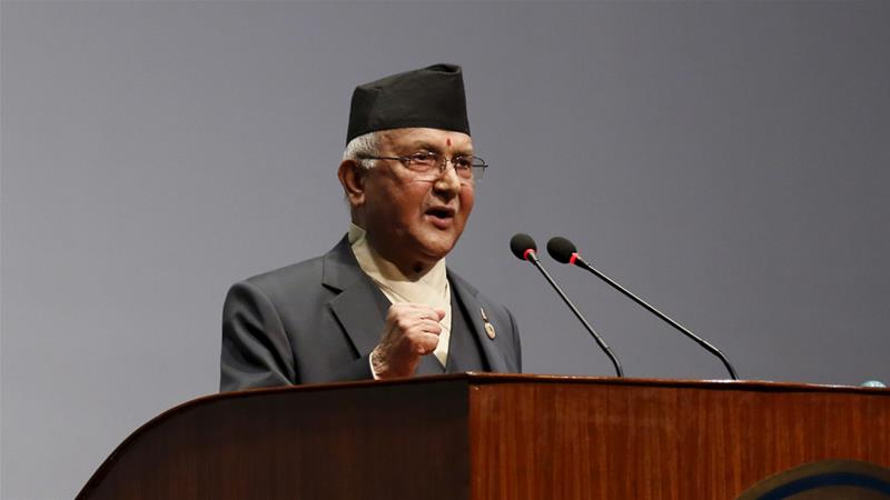 Nepali Prime Minister K.P. Sharma Oli's stated goal is to make Nepal ‘a vibrant economic bridge’ between India and China. Credit: Reuters/Files