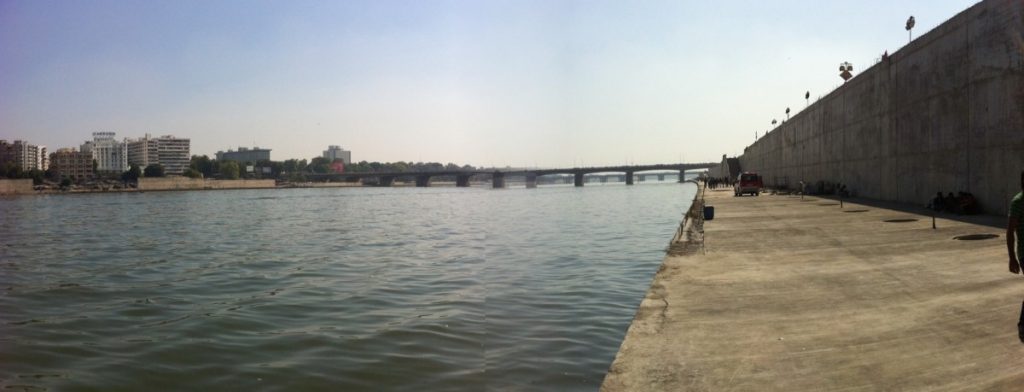 Sabarmati Riverfront. Credit: Wikimedia Commons