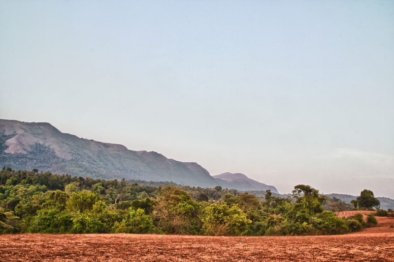 The hills of Bababudangiri in Karnataka.