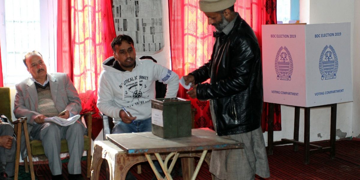 Let the Elections To District Development Councils in Jammu & Kashmir ...