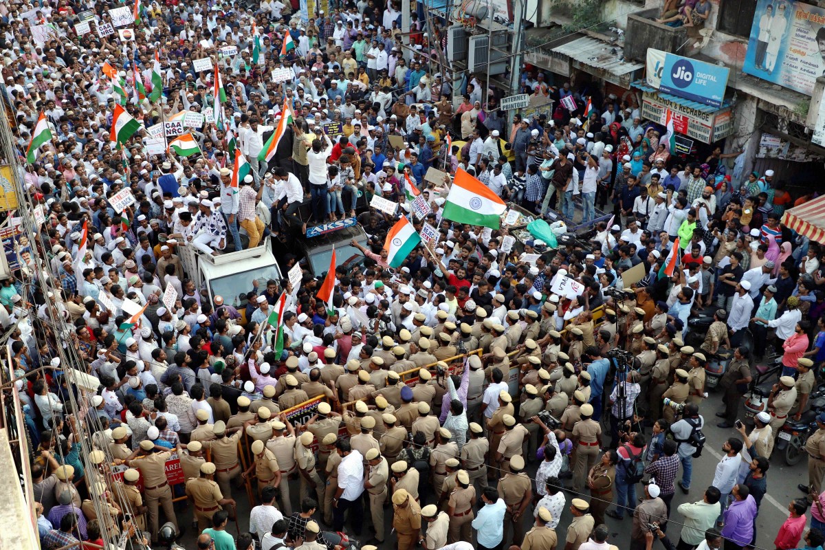 anti CAA protest