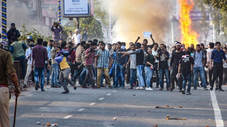 The Internet shutdown was lifted at 5pm in Assam. Photo: PTI