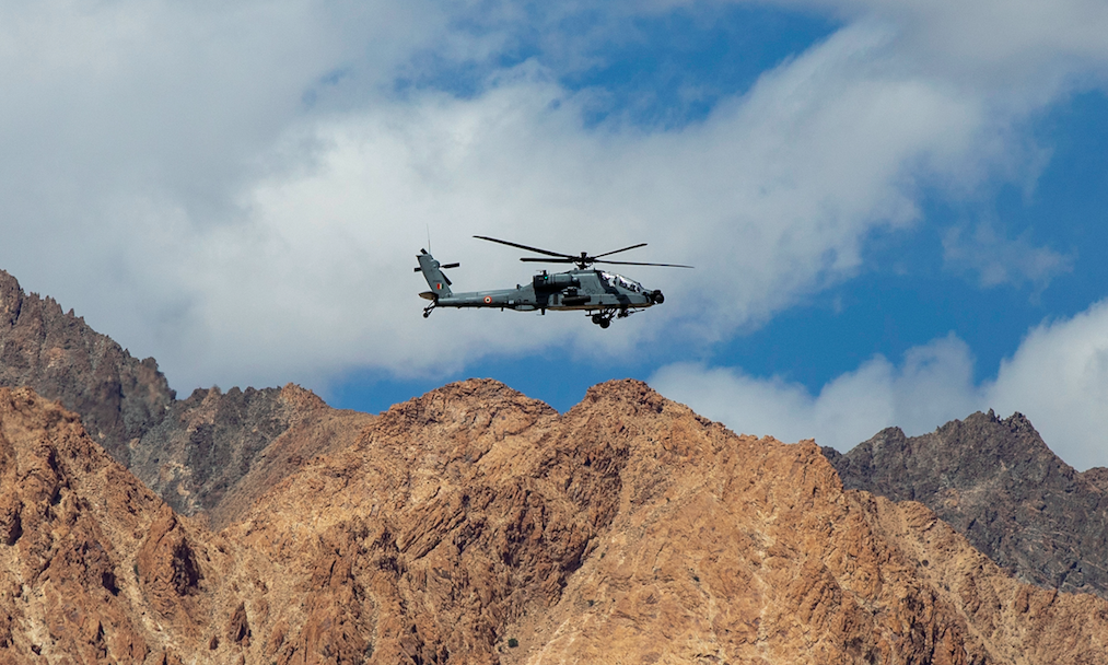 Ladakh India-China tensions Indian Air Force