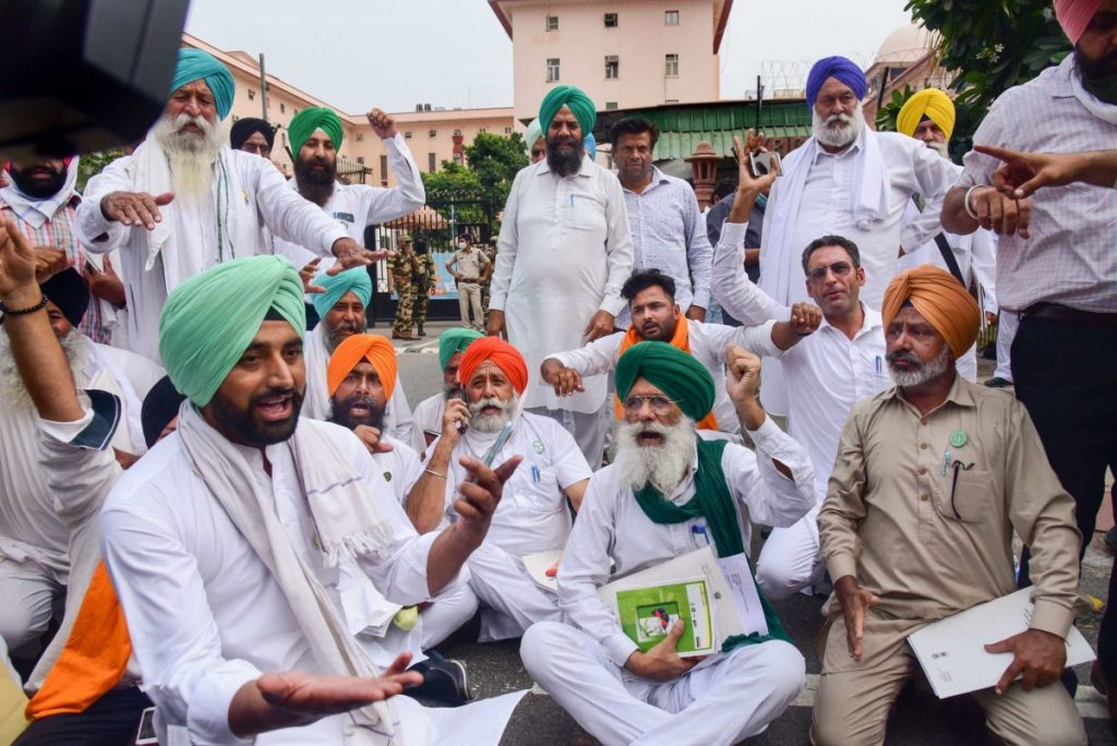 Punjab farmer protests