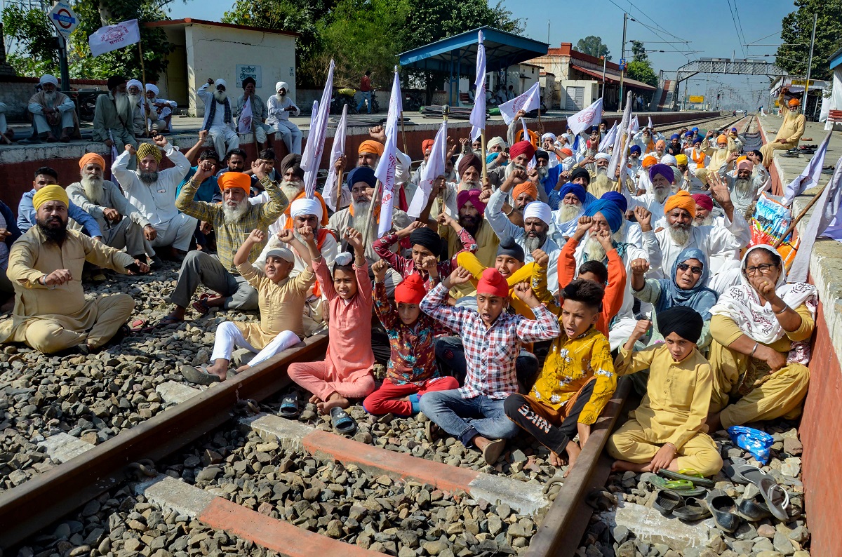 Punjab Farmers protest
