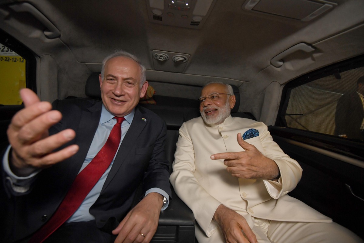 Benjamin Netanyahu and Narendra Modi