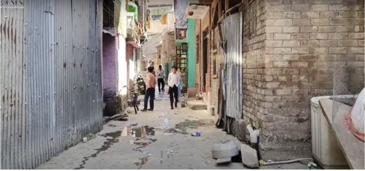 A Tibetan Muslims refugee colony in Kashmir