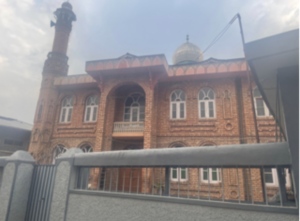 A Masjid where Tibetan Muslim refugees pray in Kashmir
