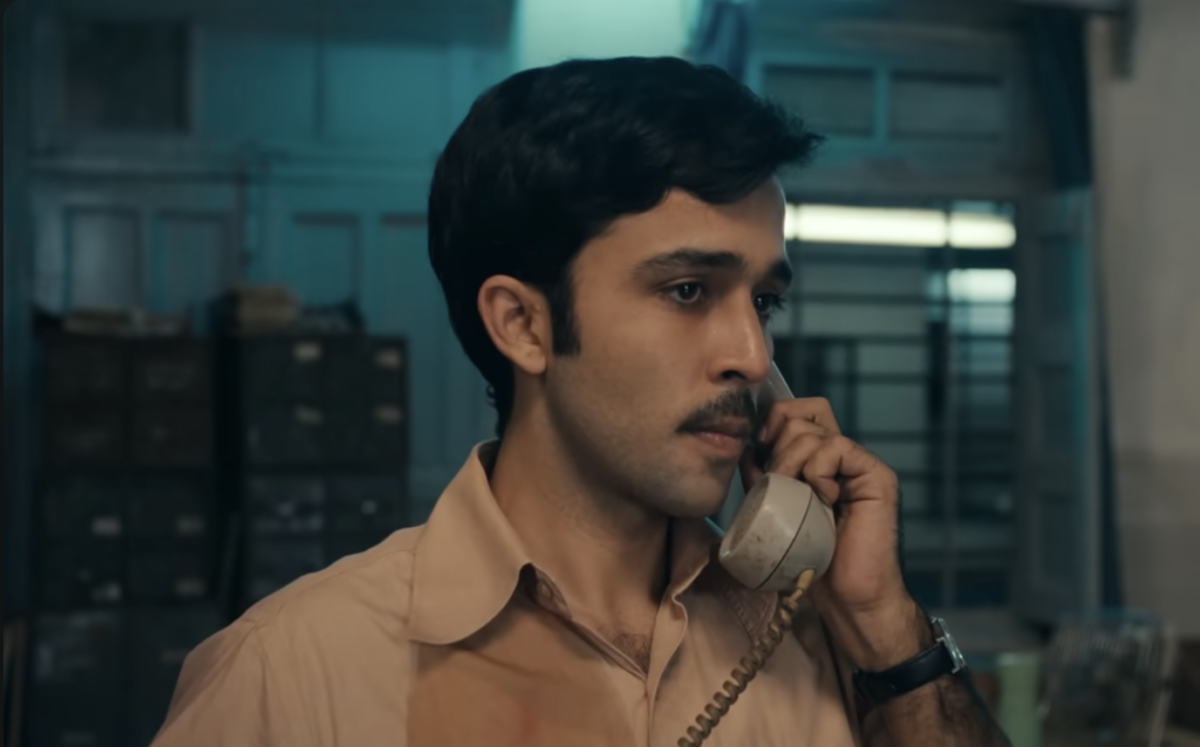 A still from Black Warrant.