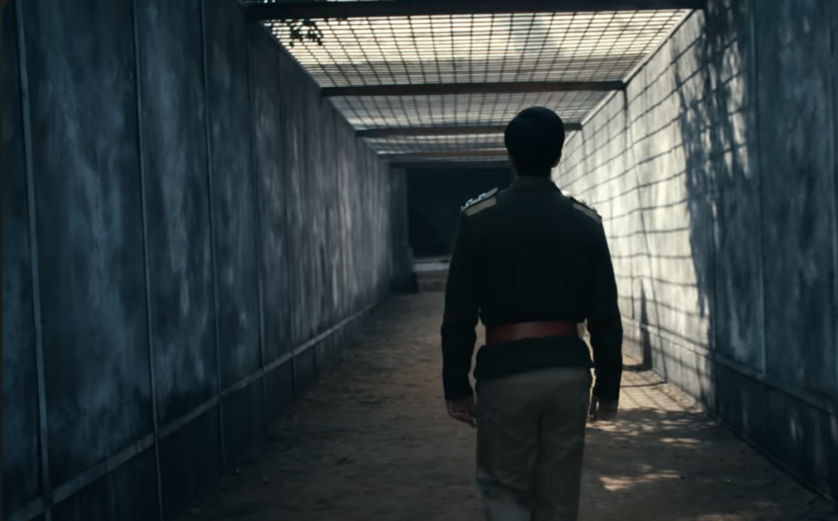 A still from Black Warrant.