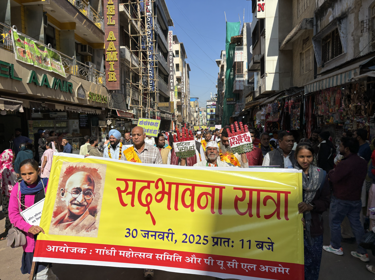 Sadbhavna yatra in Ajmer