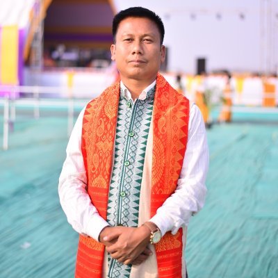 Dipen Boro, president of the All Bodo Students' Union.